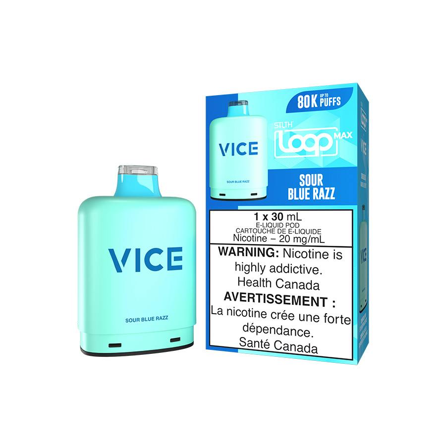 STLTH x VICE - Loop Max Pod 30ml SOUR BLUE RAZZ