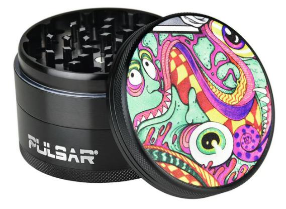 PULSAR - Artist Series 4pc Metal Grinder - 2.5" - Losin' It