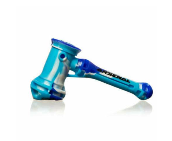 Silicone Hammer Hand Pipe - 7"