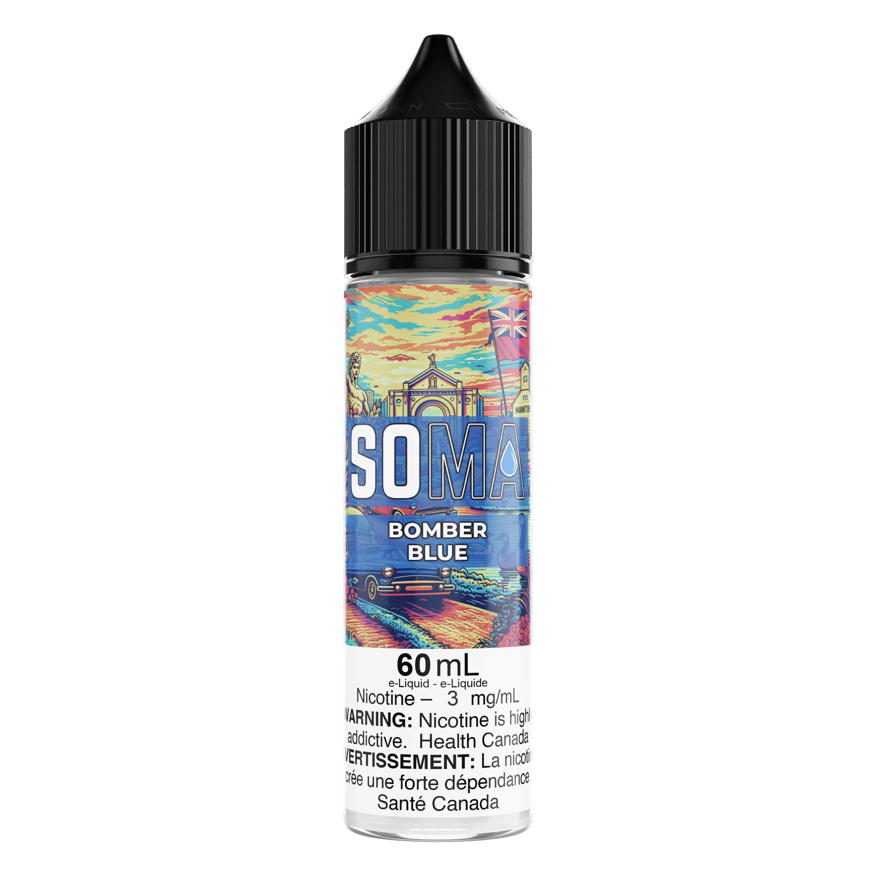 SOMA E-Juice BOMBER BLUE - 3mg, 60ml