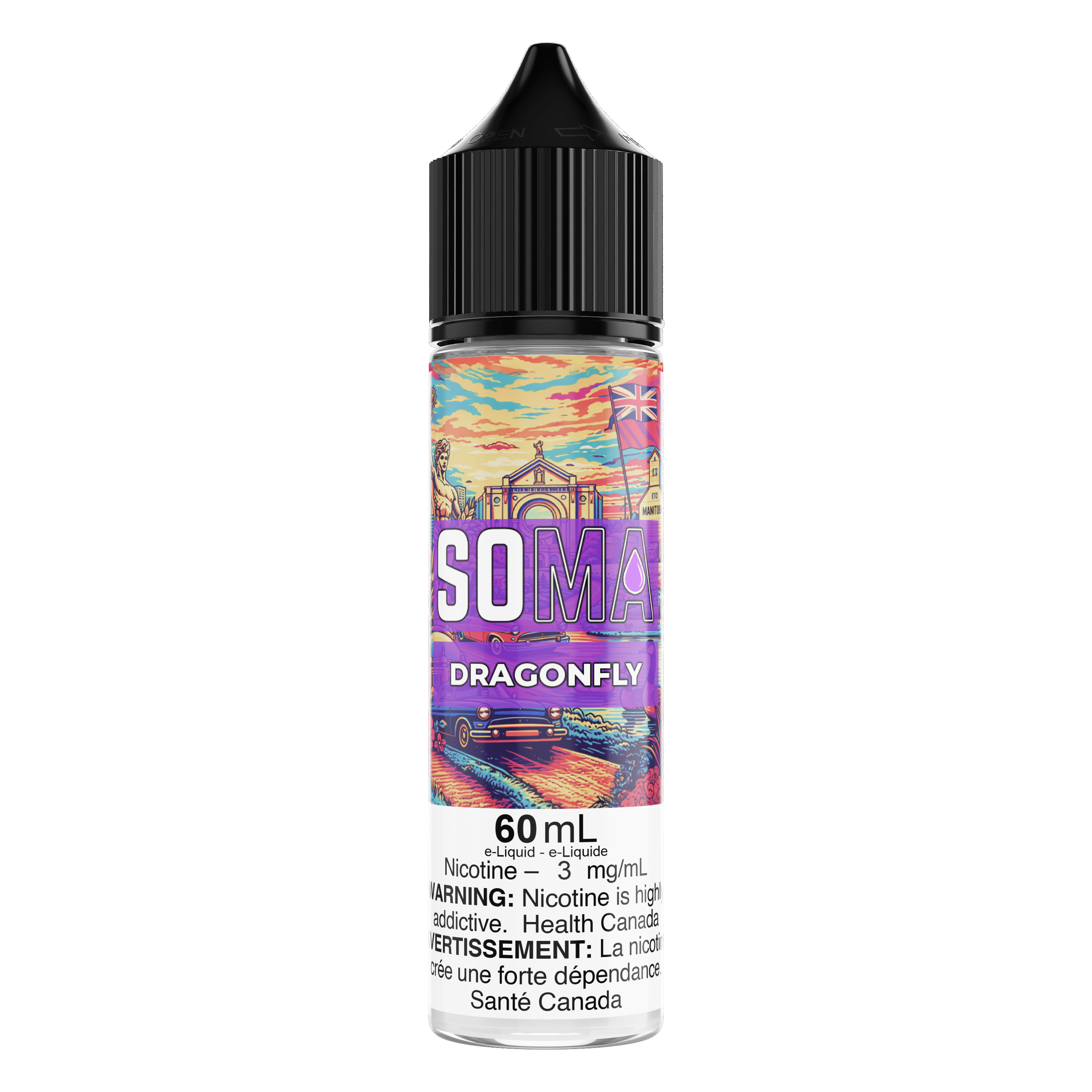 SOMA E-Juice DRAGONFLY - 3mg, 60ml