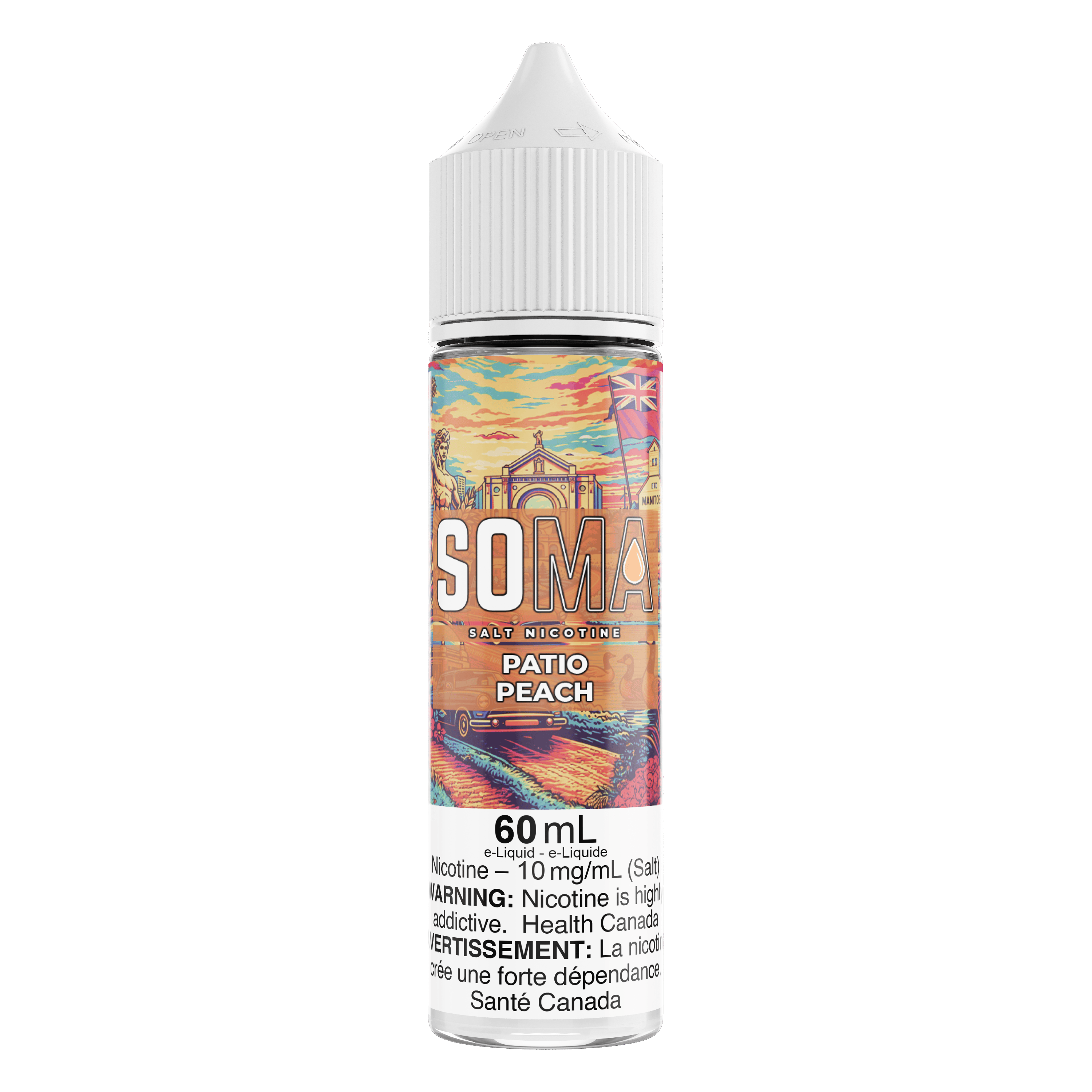 SOMA E-Juice PATIO PEACH - 20mg, 60ml