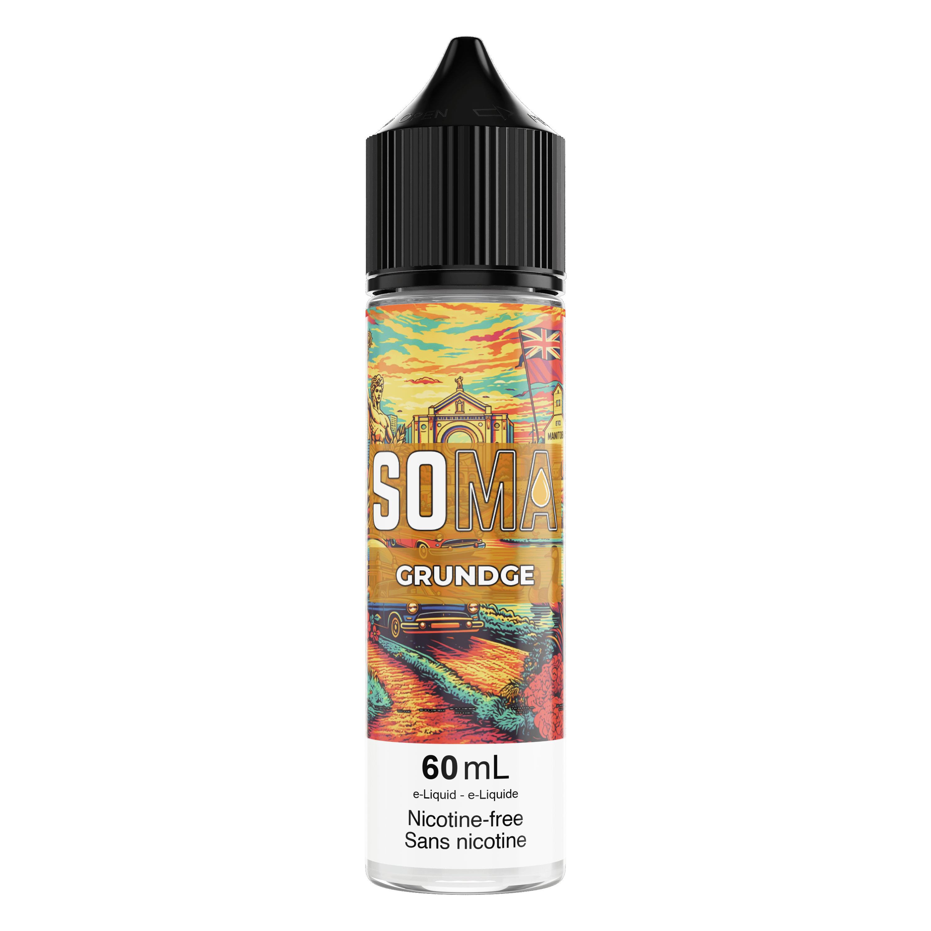 SOMA E-Juice GRUNDGE - 0mg, 60ml