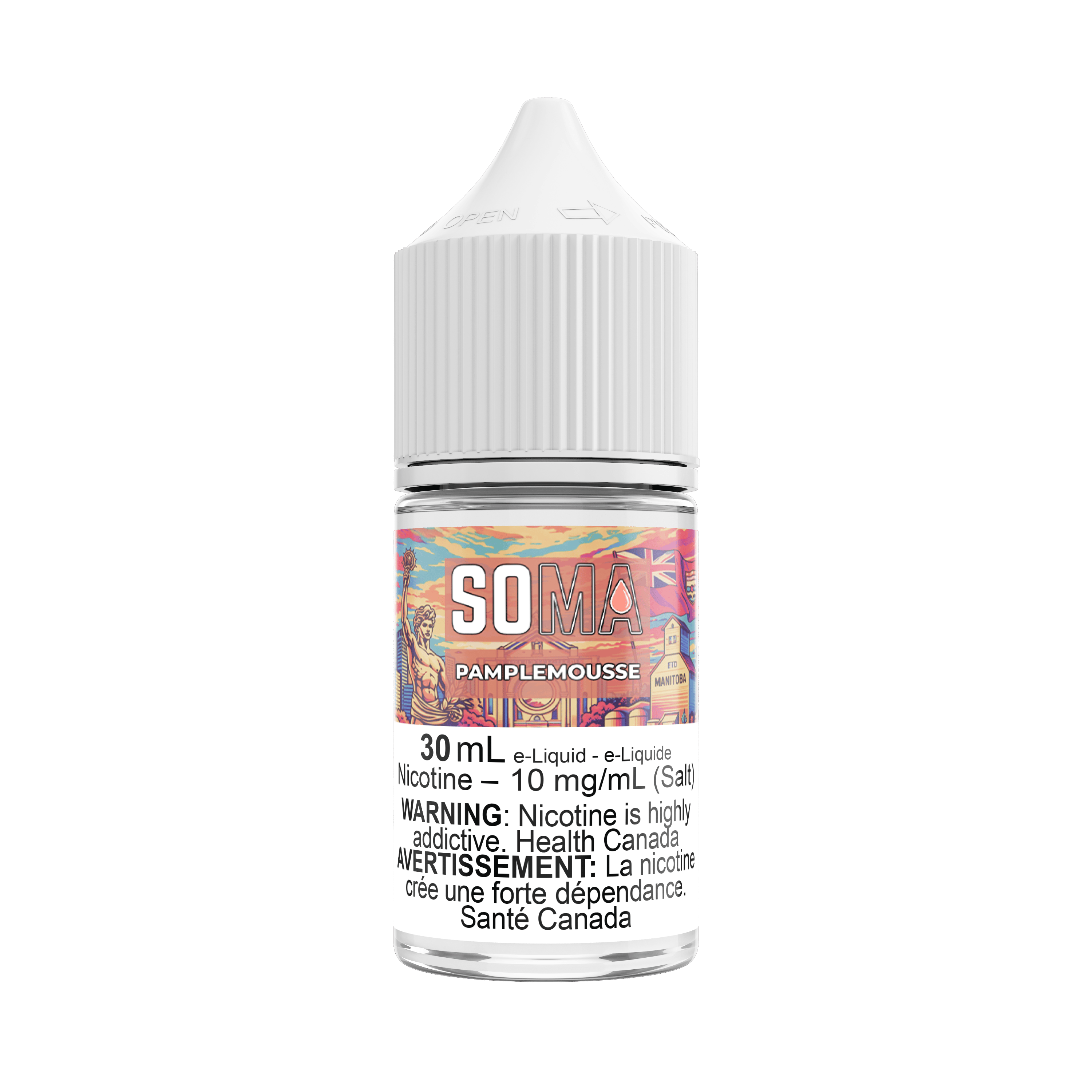SOMA E-Juice PAMPLEMOUSSE - 10mg, 30ml