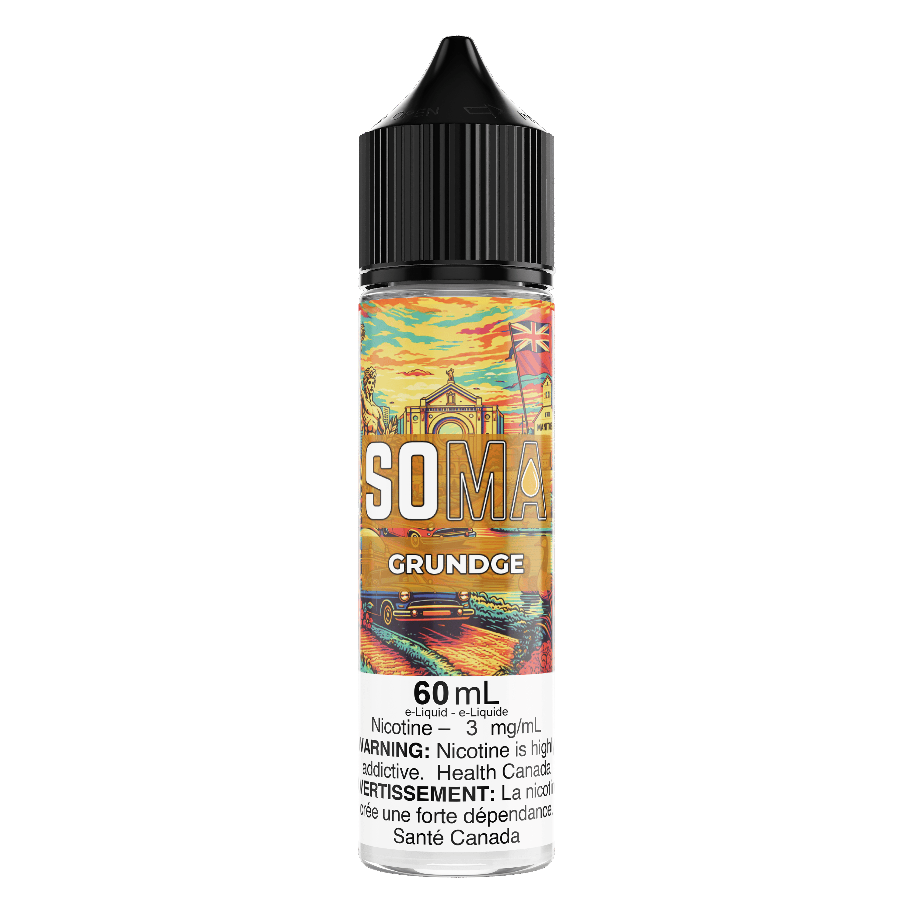SOMA E-Juice GRUNDGE - 3mg, 60ml