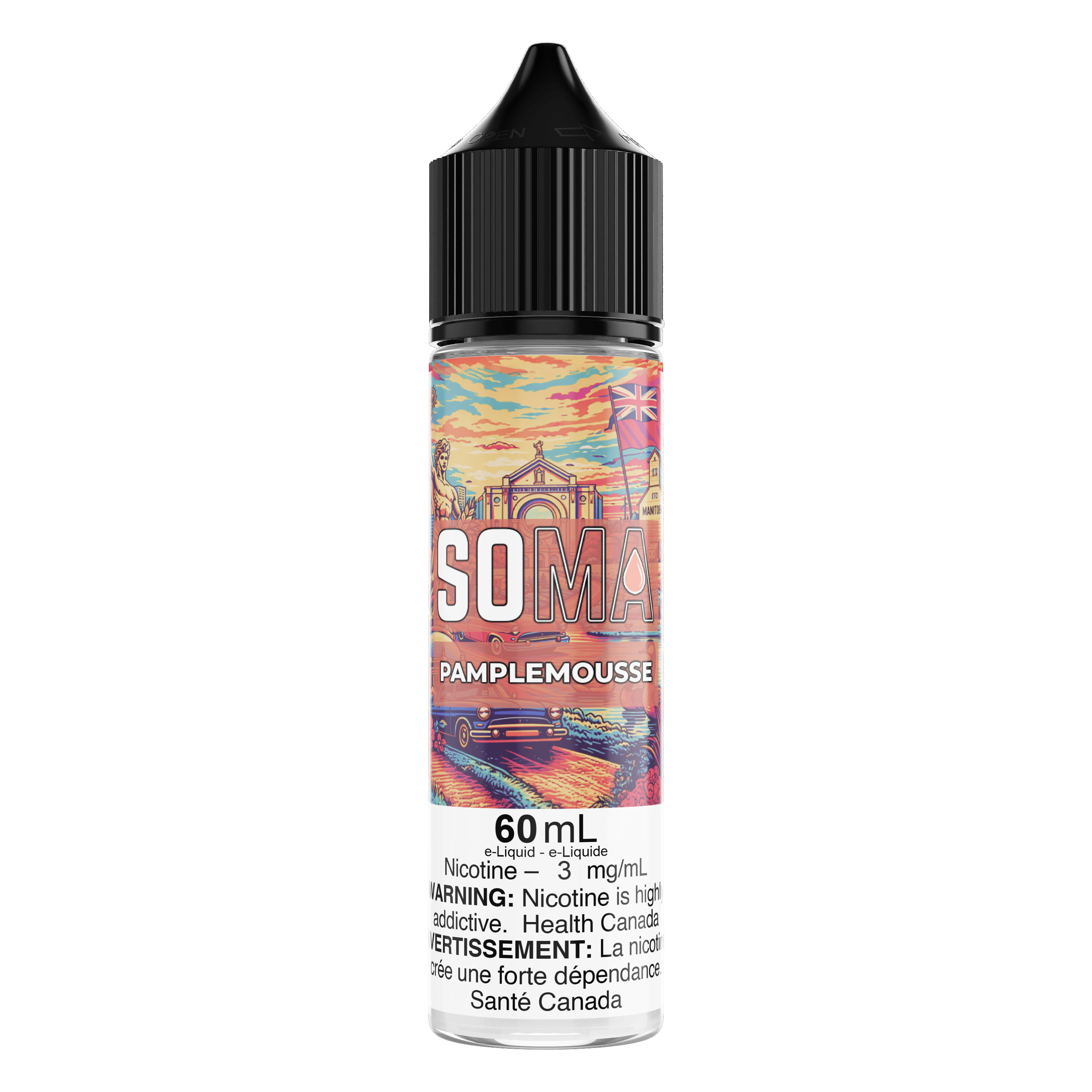SOMA E-Juice PAMPLEMOUSSE - 3mg, 60ml