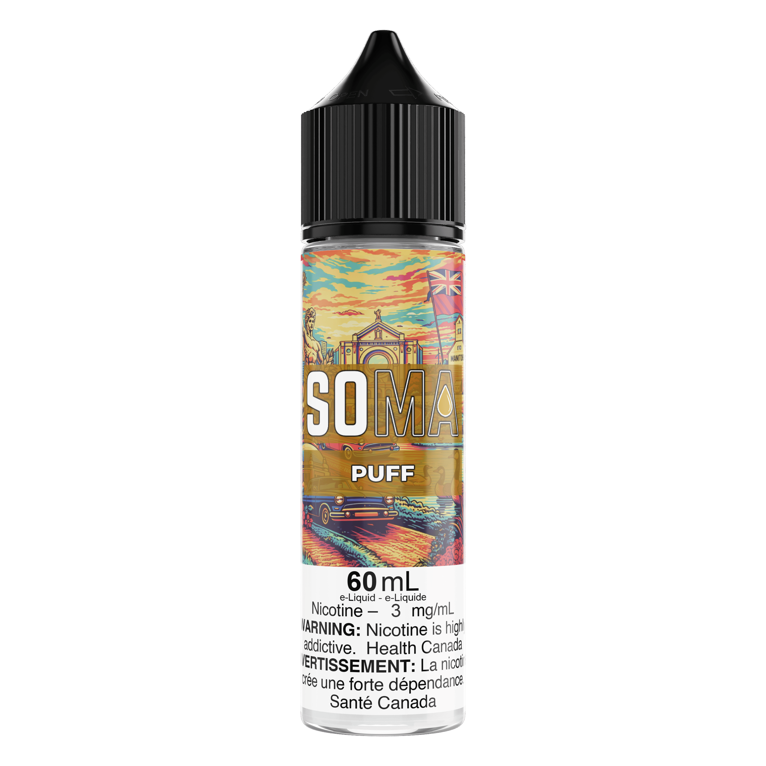 SOMA E-Juice PUFF - 3mg, 60ml