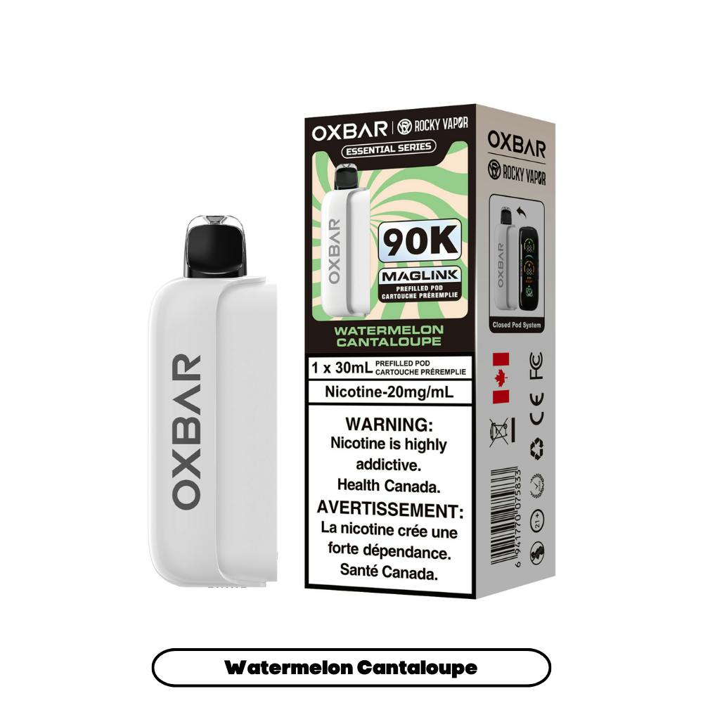 OXBAR Maglink Pod 90k Puff Essential Series Watermelon Cantaloupe