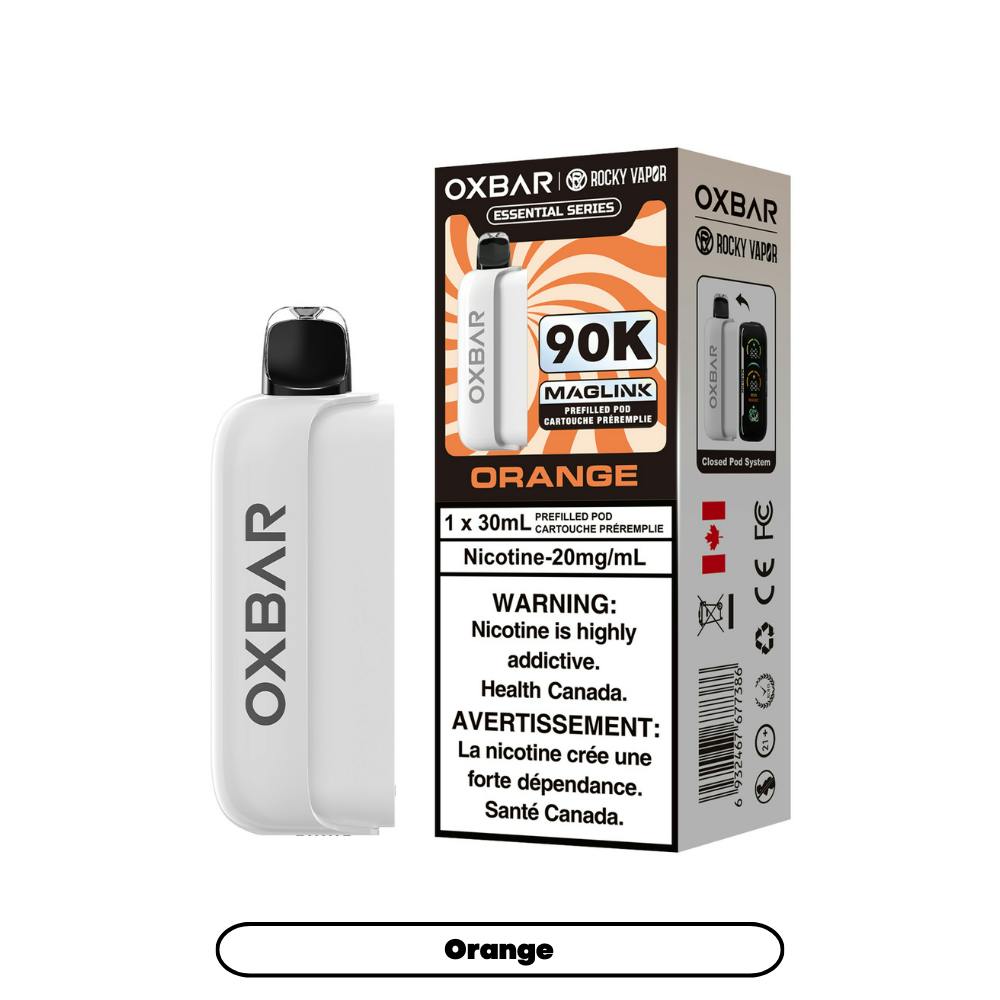 OXBAR Maglink Pod 90k Puff Essential Series Orange