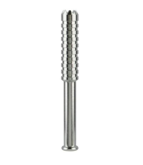 The Digger Large Tobacco Taster - 3" - Silver