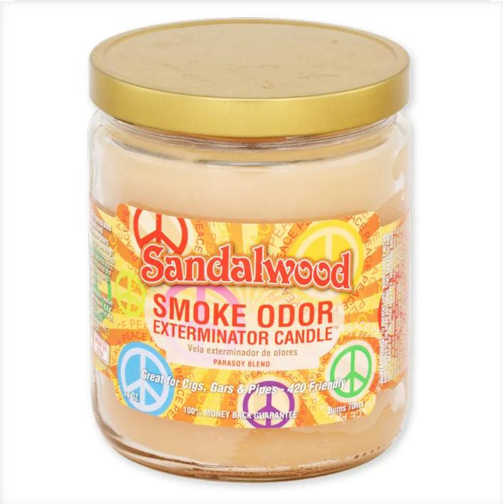 SMOKE ODOR - Exterminator Candle - 13oz - Sandalwood