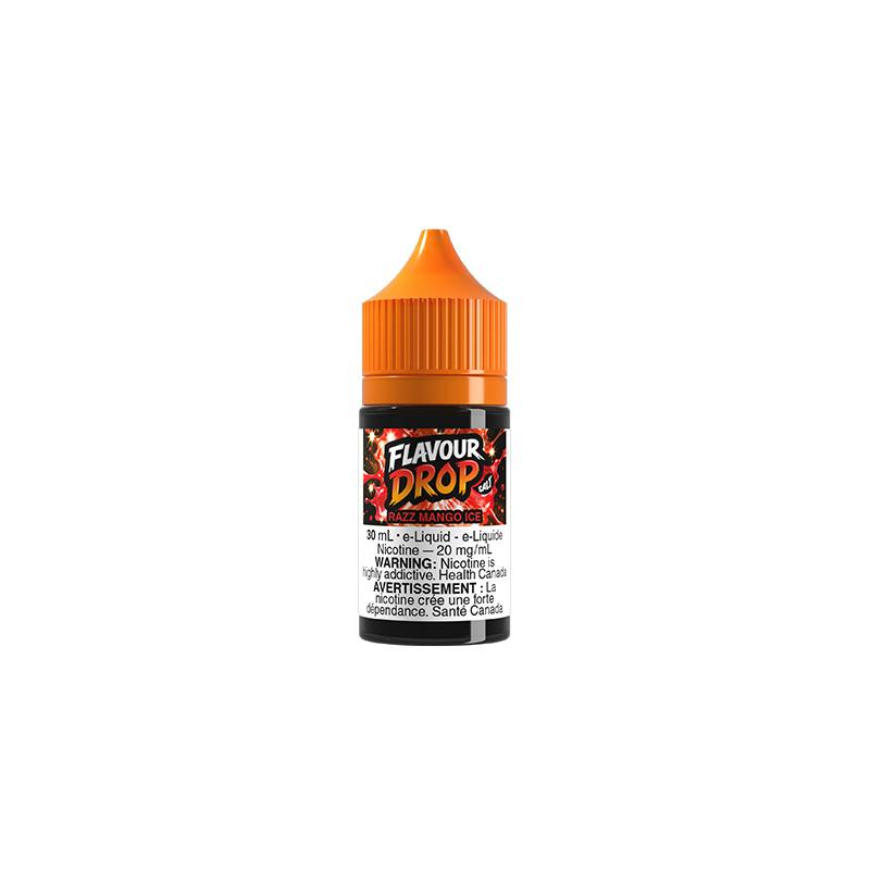 FLAVOUR DROP (Salt Nic) Juice 30ml RAZZ MANGO ICE