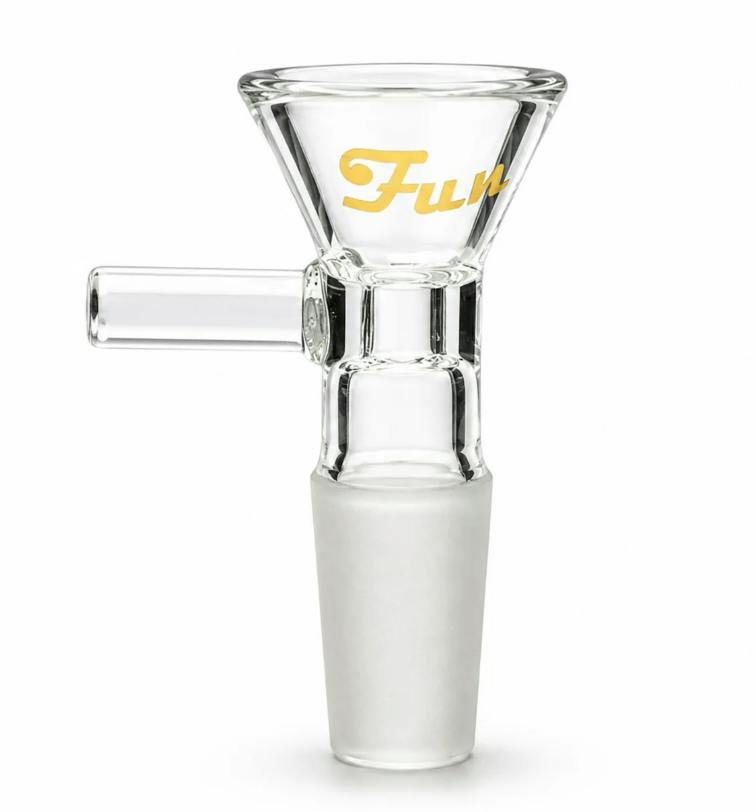 FORTUNE - Funnel Bowl Piece - 14mm - Clear