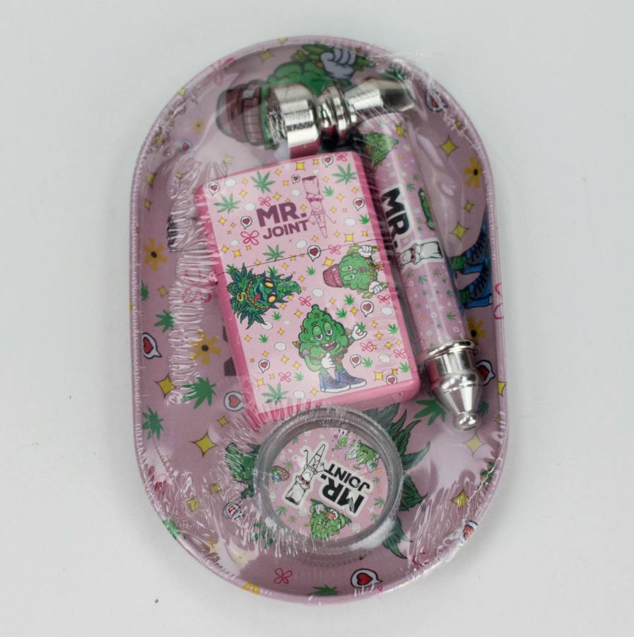 Metal Pipe & Lighter Gift Set - Mr. Joint