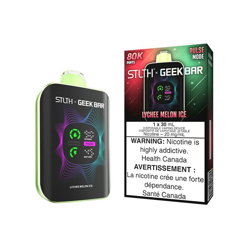 STLTH X GEEK BAR Disposable 80k Puff LYCHEE MELON ICE