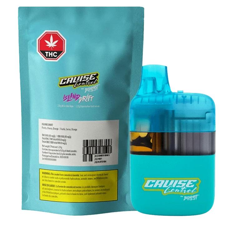 BOXHOT Island Drift THC+CBD Disposable AIO Vape 2g