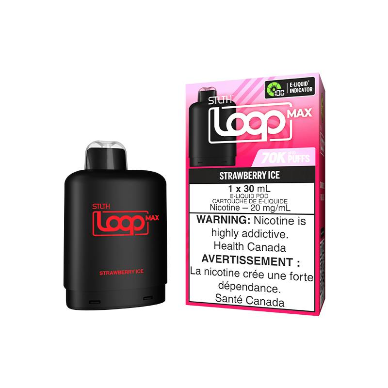 STLTH LOOP MAX - Pod Pack 30ml STRAWBERRY ICE