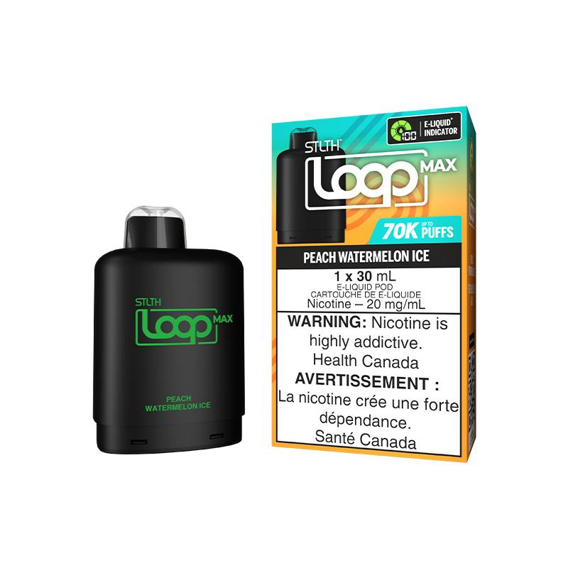 STLTH LOOP MAX - Pod Pack 30ml PEACH WATERMELON ICE