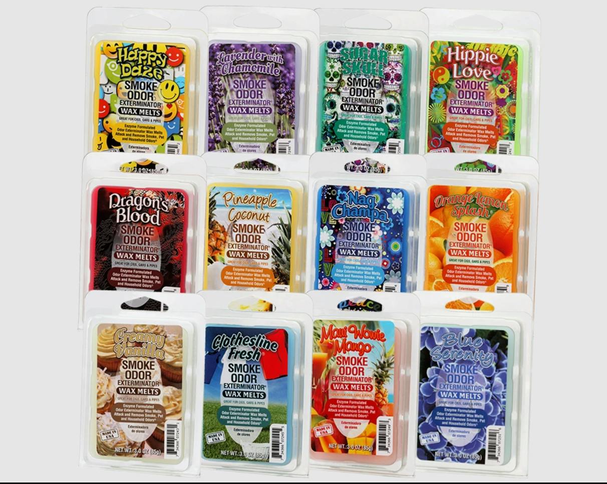 SMOKE ODOR - Exterminator Wax Melts - Assorted Scents