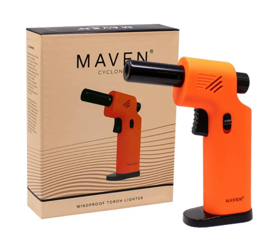 MAVEN - Cyclone Windproof Torch Lighters - Orange
