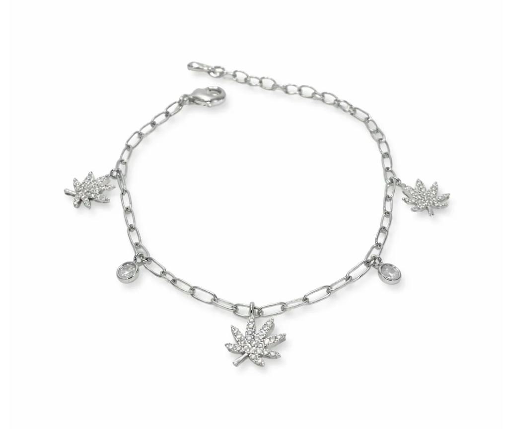 THE KUSH GIRLS - Charmed Bracelets - Silver