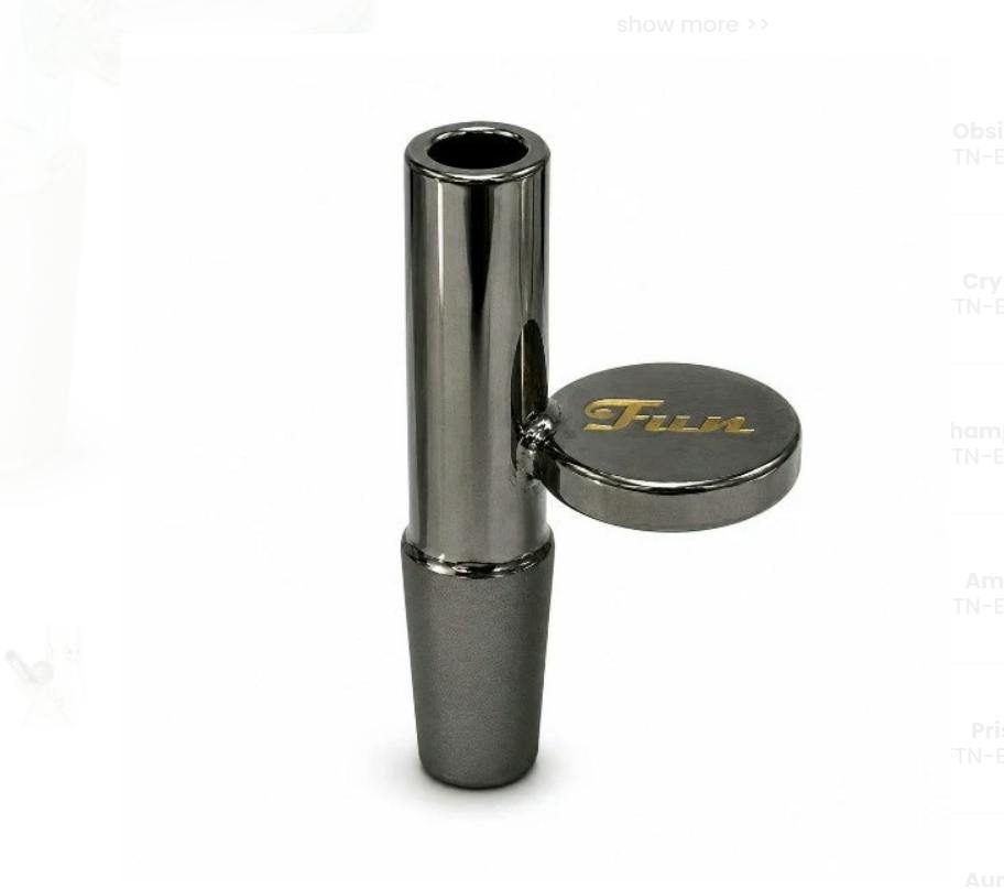 FORTUNE - Glass Popper Bowl - Obsidian