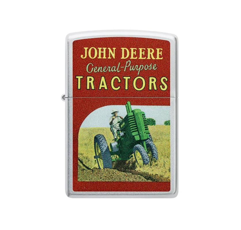 ZIPPO Lighter - John Deer Vintage Ad Design
