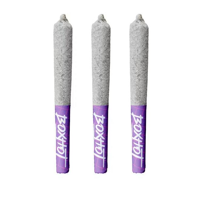 BOXHOT Diamond Doobie Deluxe Pineapple Purps Diamond Infused PR3x0.5g