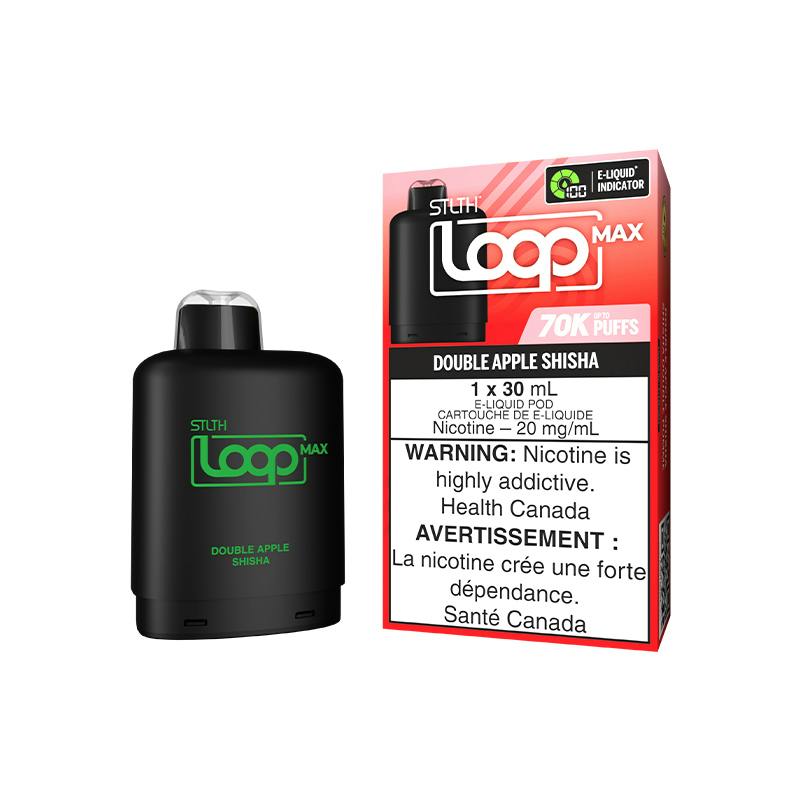 STLTH LOOP MAX - Pod Pack 30ml DOUBLE APPLE SHISHA