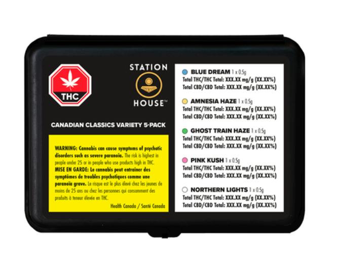 STATION HOUSE Canadian Classics Mix Pack PR5x0.5g