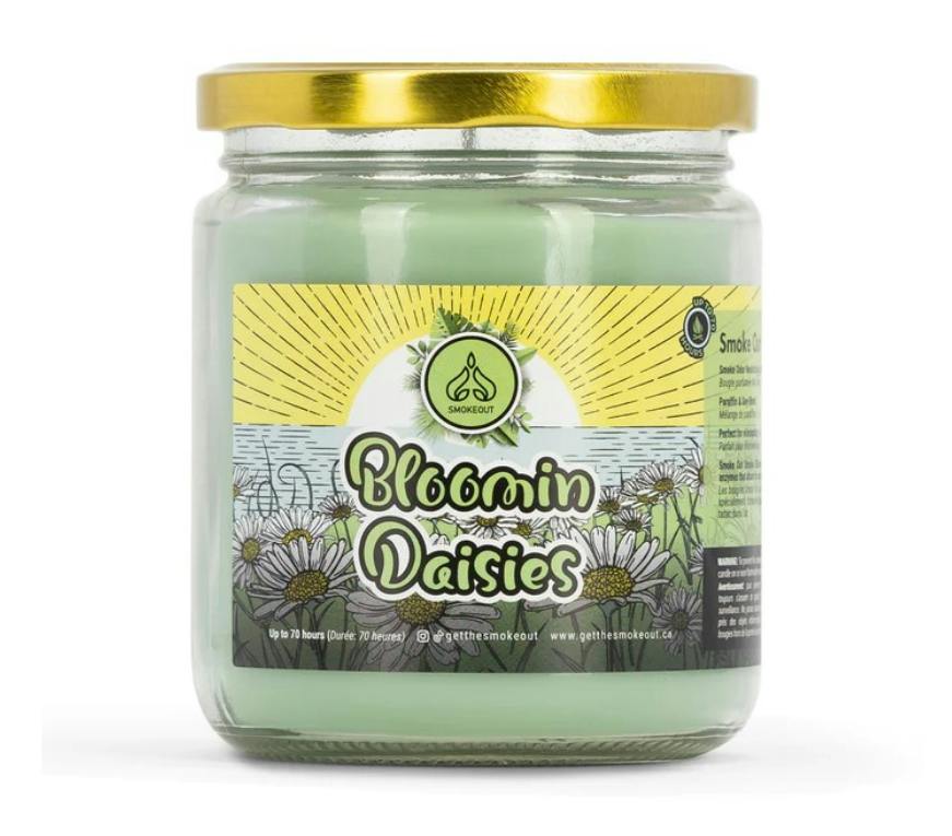 SMOKE OUT ODOR ELIMINATOR CANDLE 13OZ - Bloomin Daisies