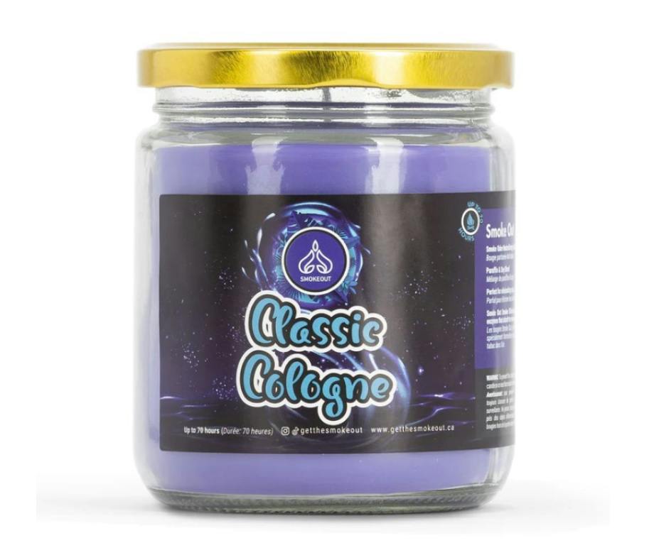 SMOKE OUT ODOR ELIMINATOR CANDLE 13OZ - Classic Cologne