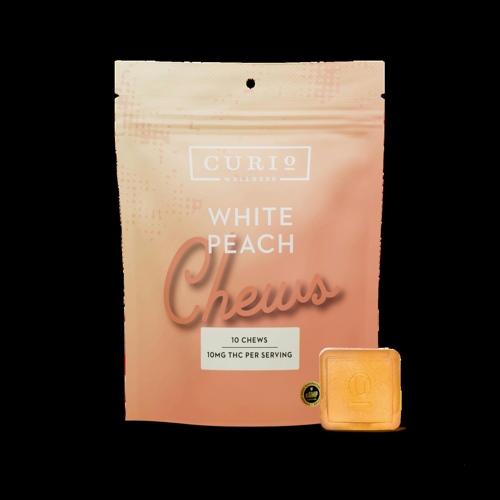 Curio Wellness - Gummies - White Peach (H) (100mg)