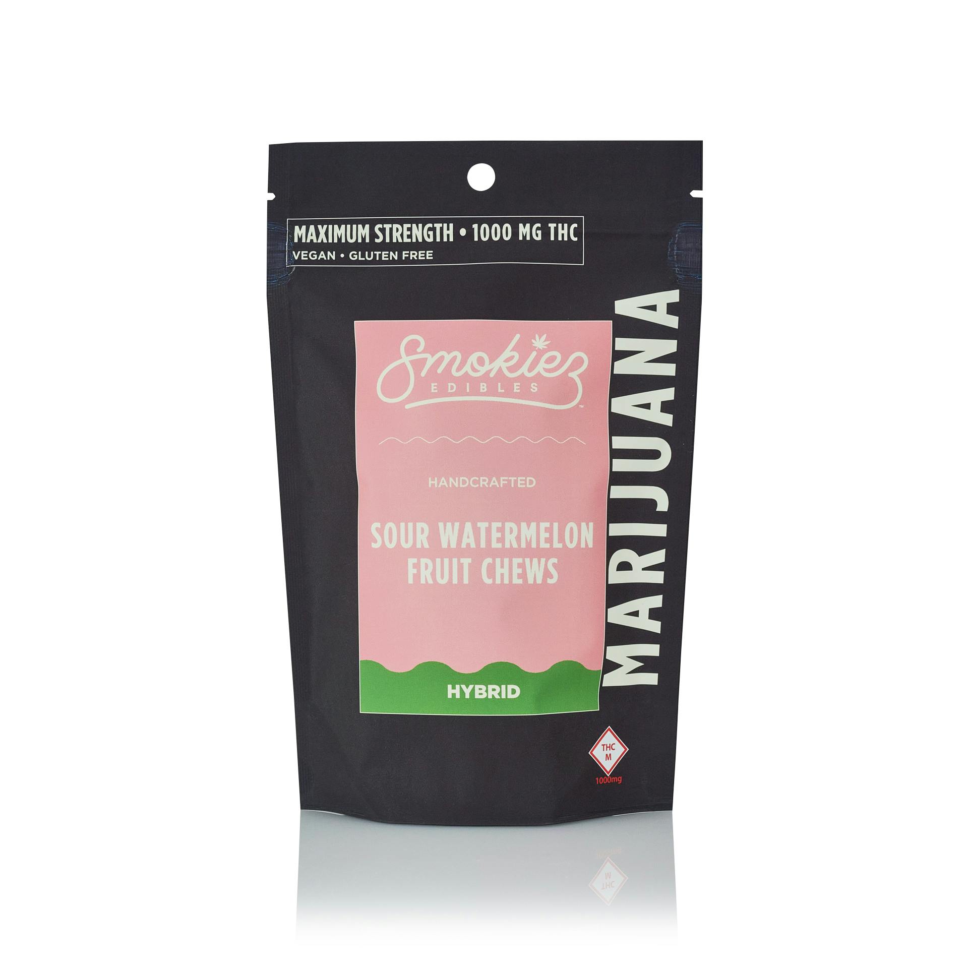 Smokiez - Gummies - Sour Watermelon (H) (1000mg)