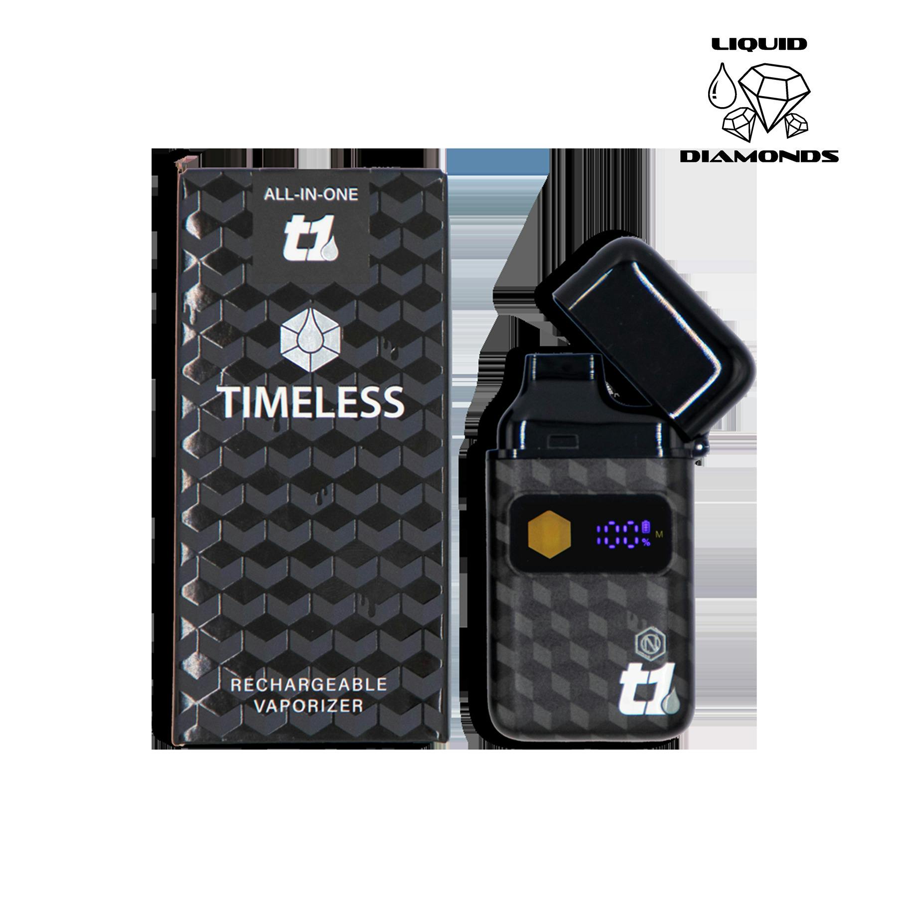Timeless Noir - T1 Series - AIO Liquid Diamonds - Jet Fuel (S) (1.0g)