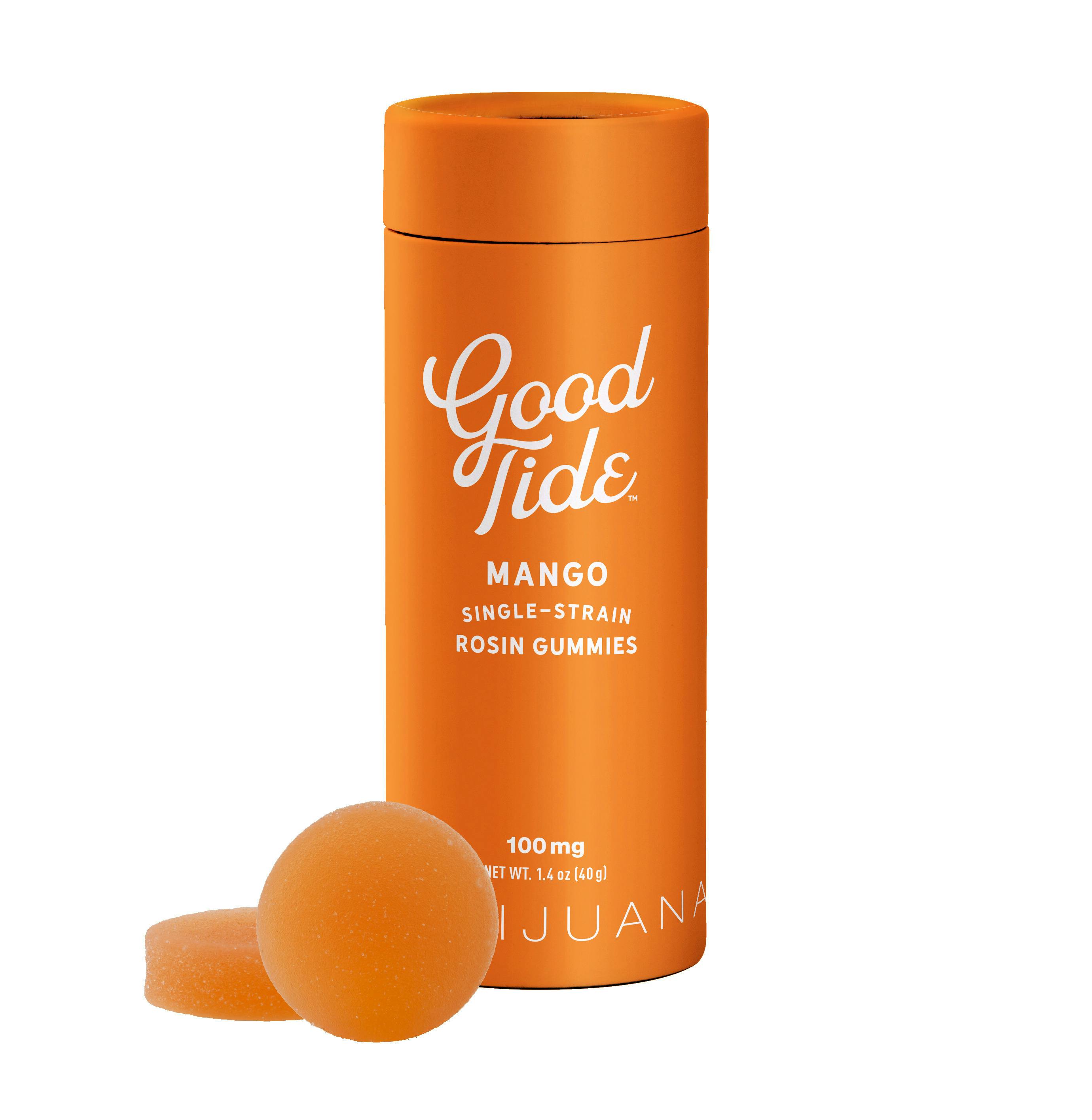 Good Tide - Live Rosin Gummies - Mango (I) (100mg)