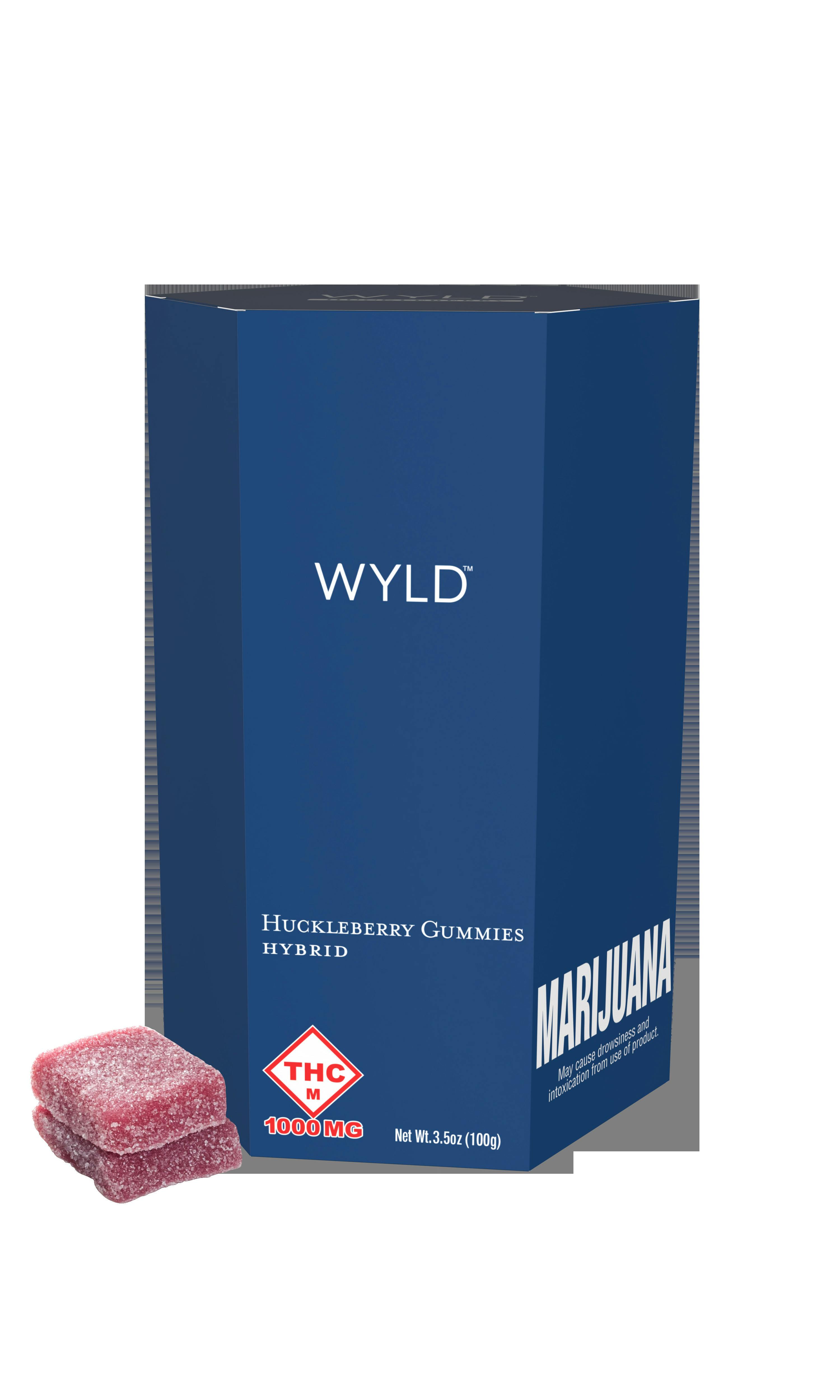 Wyld - Gummies - Huckleberry (H) (1000mg)