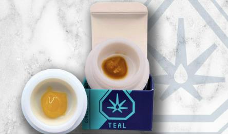 Teal - Live Rosin - Rainbow Push Pop (H) (1.0g)