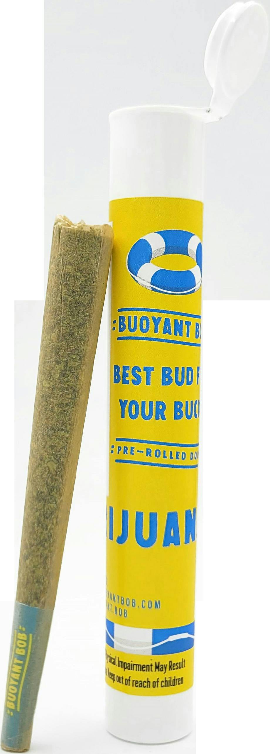 Buoyant Bob - Preroll - Two Puffs Past Pluto (H) (1.0g)