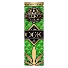 Billionaire - Hemp Wrap 2pk - OG Kush