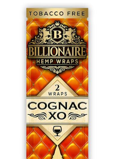 Billionaire - Hemp Wrap 2pk - Cognac XO