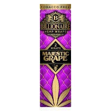 Billionaire - Hemp Wrap 2pk - Majestic Grape