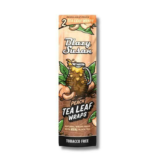 Blazy Susan - Tea Leaf Wrap 2pk - Peach