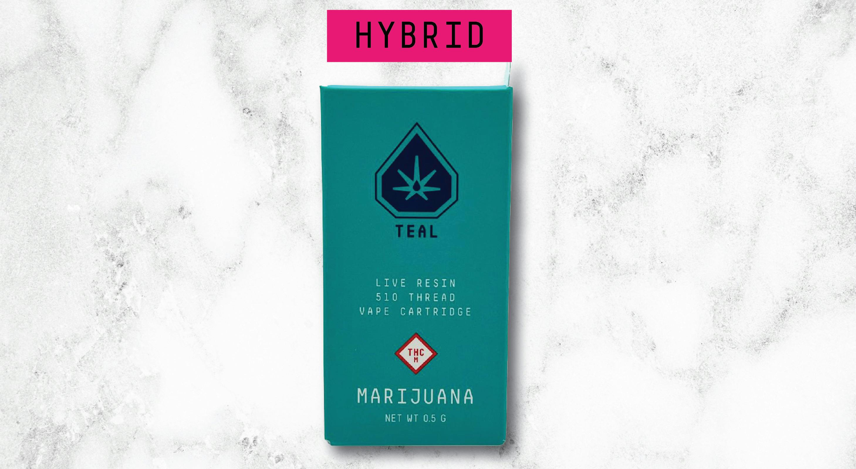 Teal - Cartridge Live Resin - Rainbow Guava (H) (0.5g)