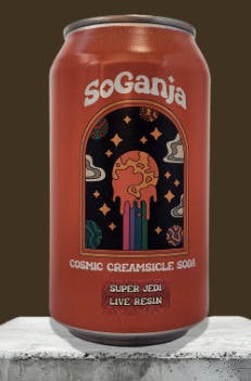SoGanja - Live Resin Soda - Cosmic Creamsicle (I) (100mg)