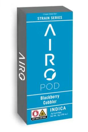 Airo - Pod Distillate - Blackberry Cobbler