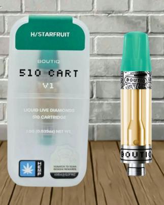 BOUTIQ - Cartridge Live Resin - Starfruit (H) (1.0g)