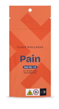Curio Wellness Pain - AIO Distillate - Soothing Lemon Lime (H) (1.0g)