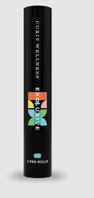 Curio Wellness - Preroll 2pk - Kush Mintz (H) (1.0g)