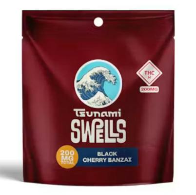 Swells - Single Gummy - Black Cherry Banzai (H) (200mg)